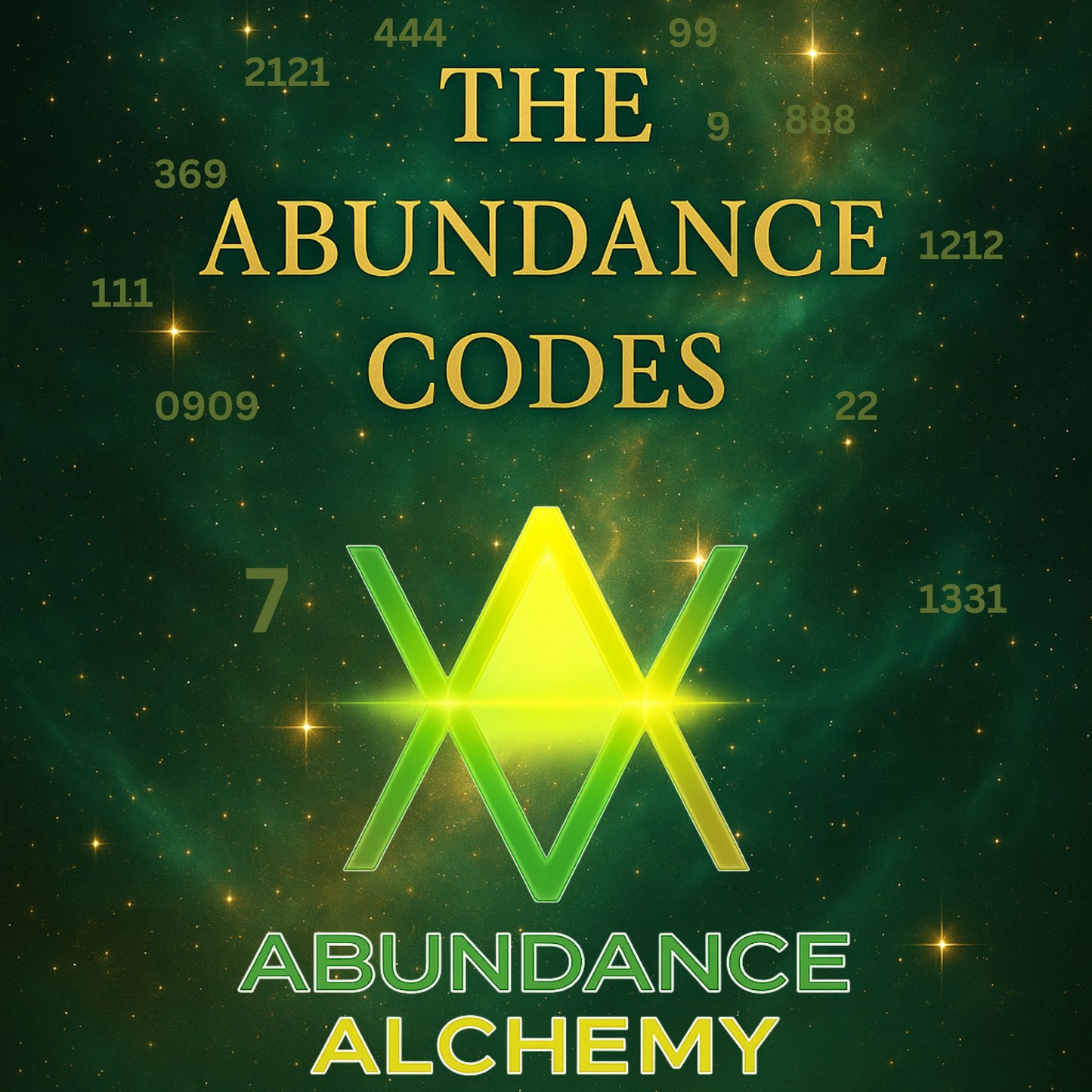Digital oracle reading with abundance codes for manifestation
