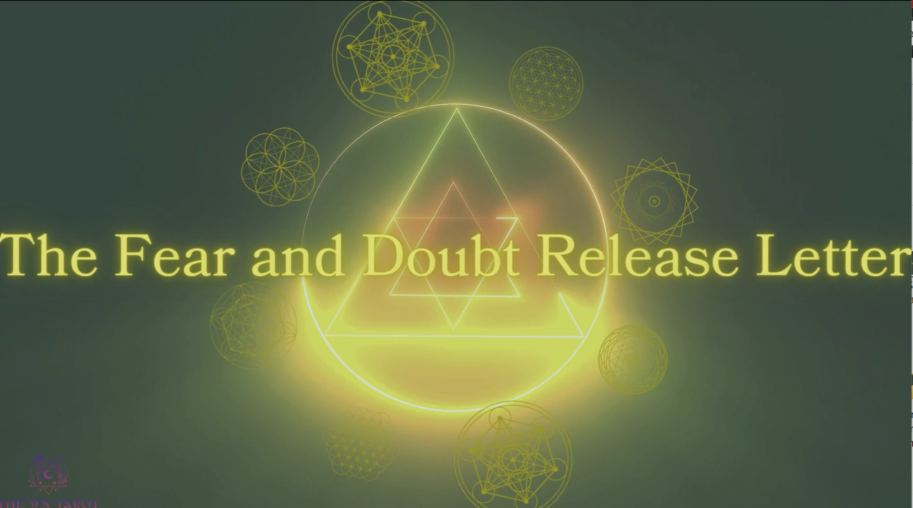 The Fear and Doubt Release Letter