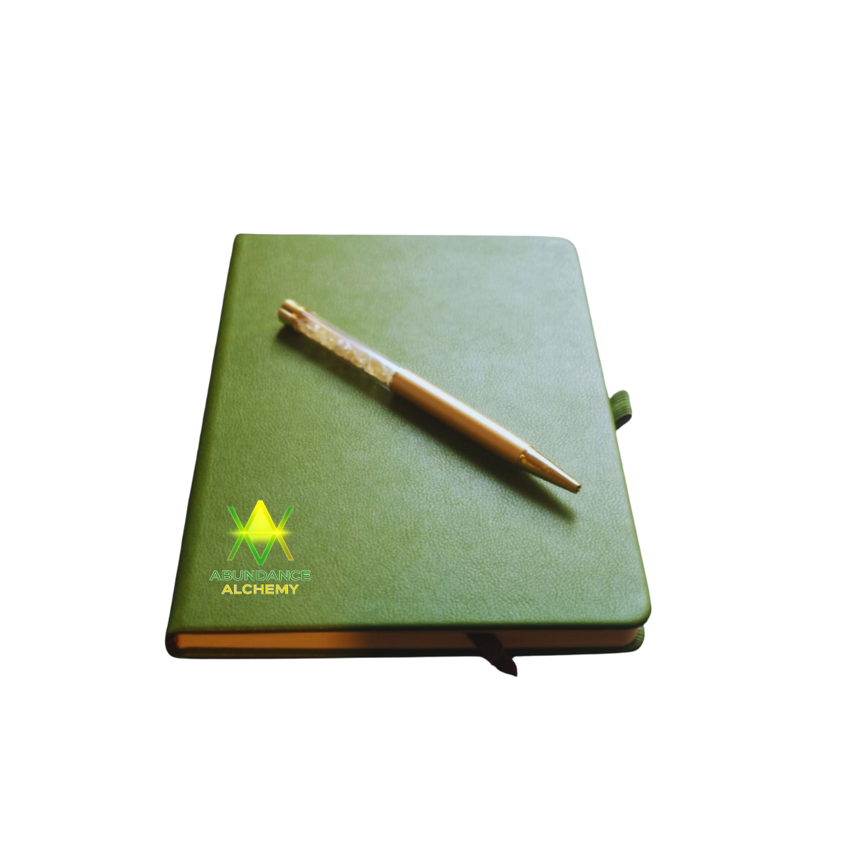 Abundance Alchemy Journal with manifestation pen 