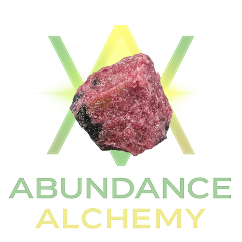 Rhodonite Crystal - Heart Healing For Abundance